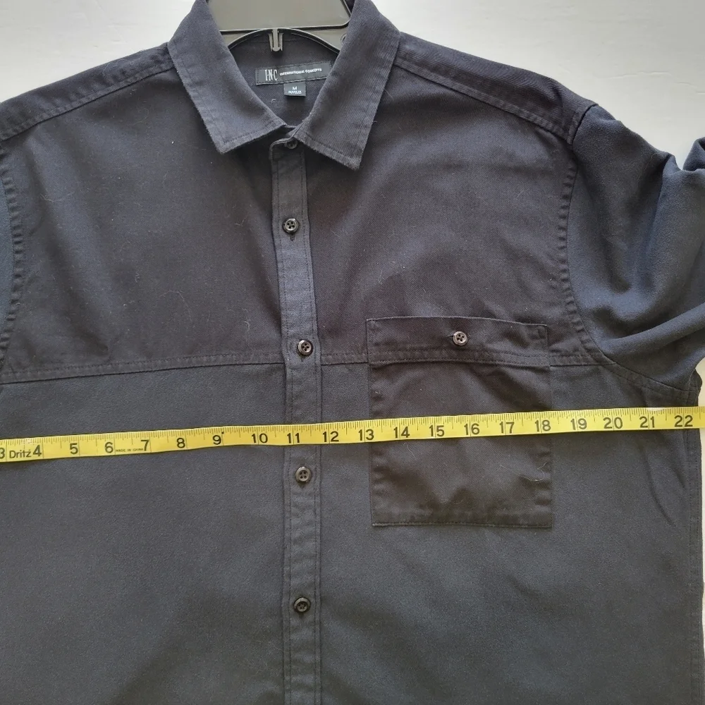 INC International Concepts Colorblock Shirt.